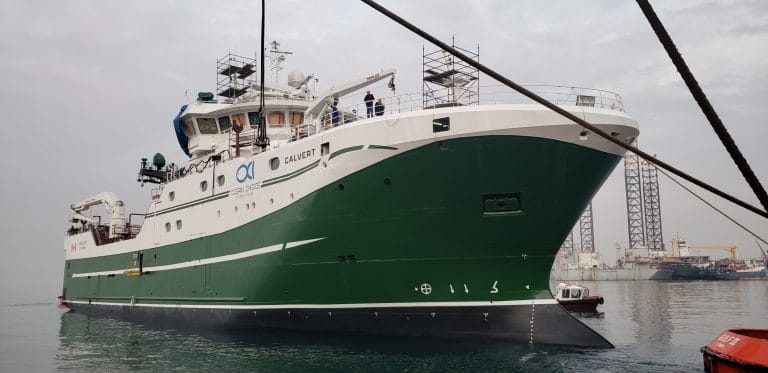 MV Calvert Nearing Completion and Supporting Year-Round Employment in Rural Communities