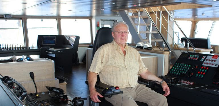 Meet Captain Mike Hamer: At the helm of the Calvert
